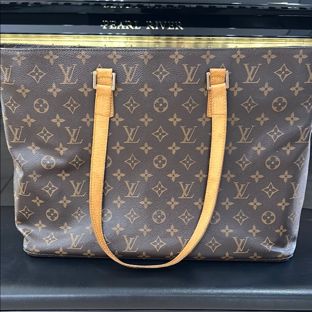 Original Louis Vuitton Large Brown Monogram Tote